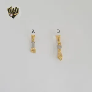 (1-2180-1) Gold Laminate - Figa Hand Pendants - BGF