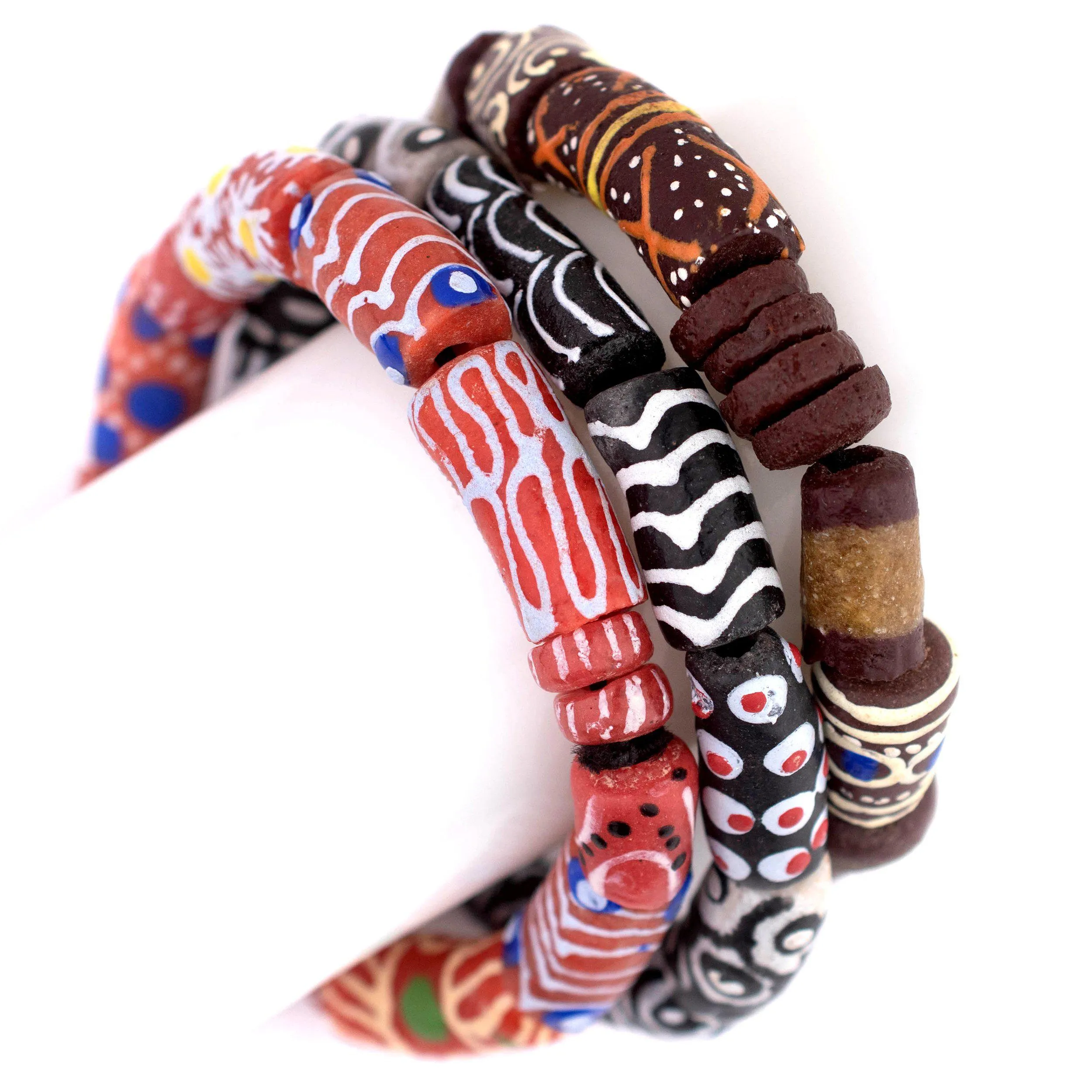 Akrofu African Bracelet Stack