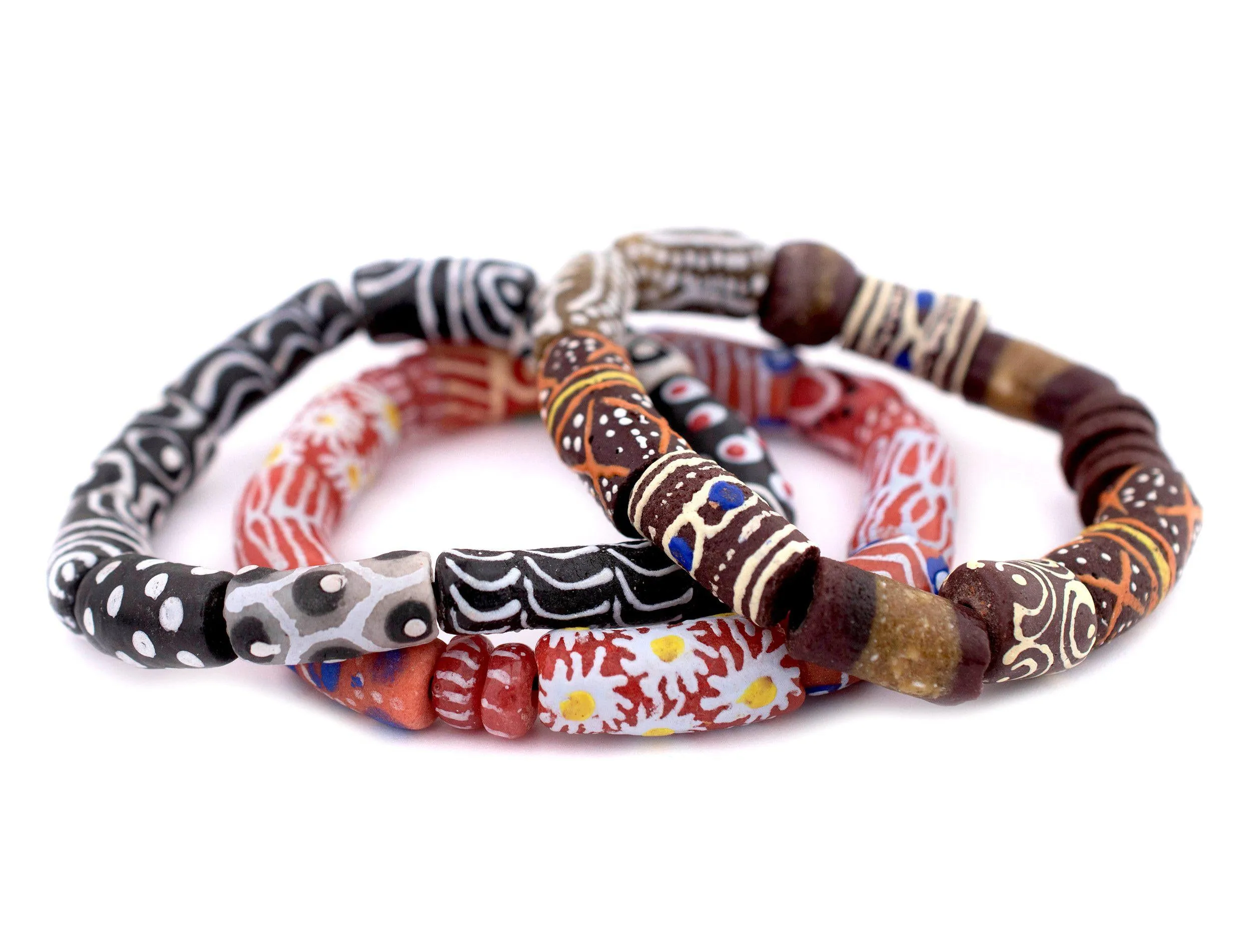 Akrofu African Bracelet Stack