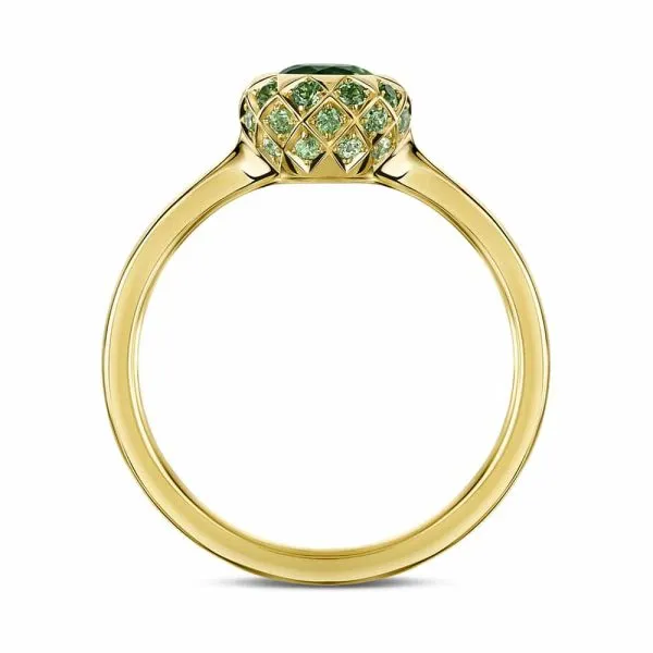 Asteria Tsavorite Solitaire