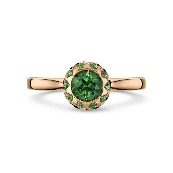 Asteria Tsavorite Solitaire