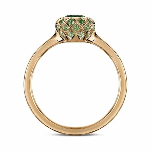 Asteria Tsavorite Solitaire