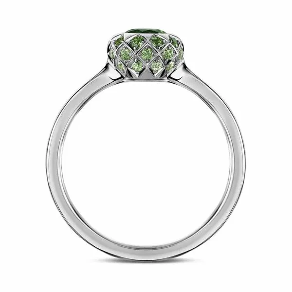 Asteria Tsavorite Solitaire