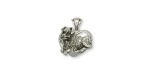 Australian Shepherd Pendant Jewelry Sterling Silver Handmade Dog Pendant AU11-P