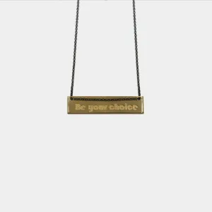 Be your choice - necklace - gold plated