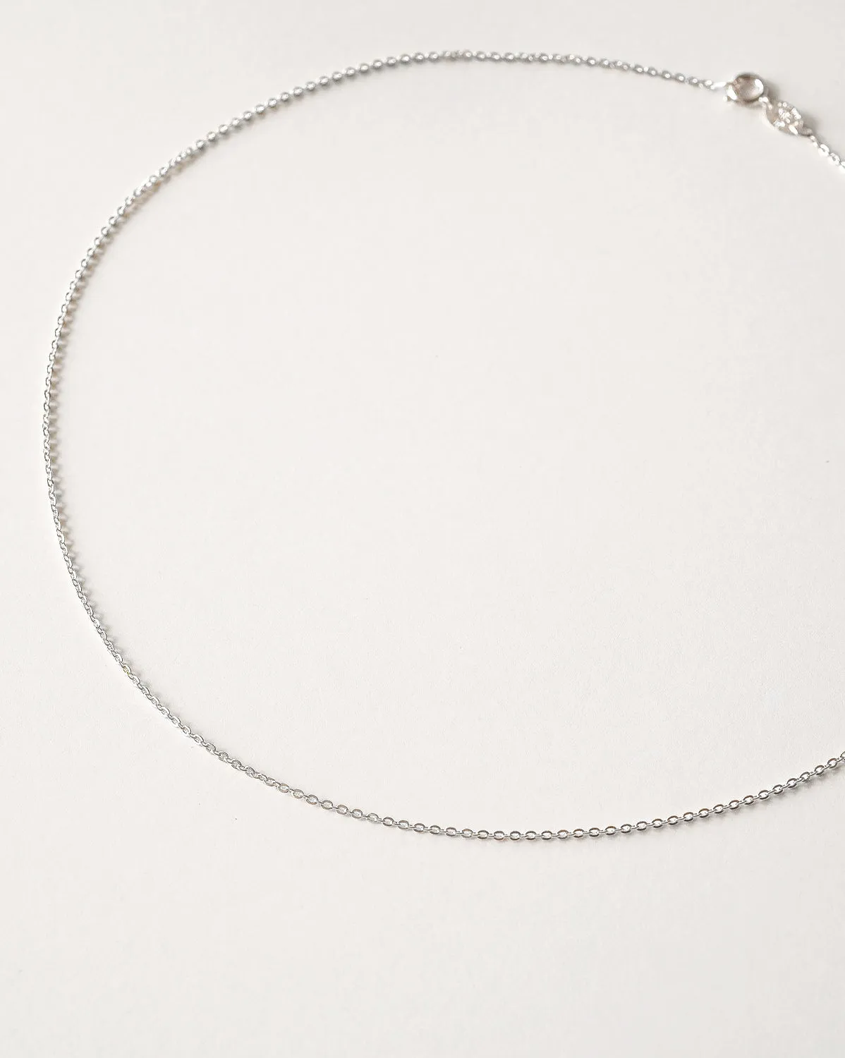 Cable Chain Necklace - Sterling Silver