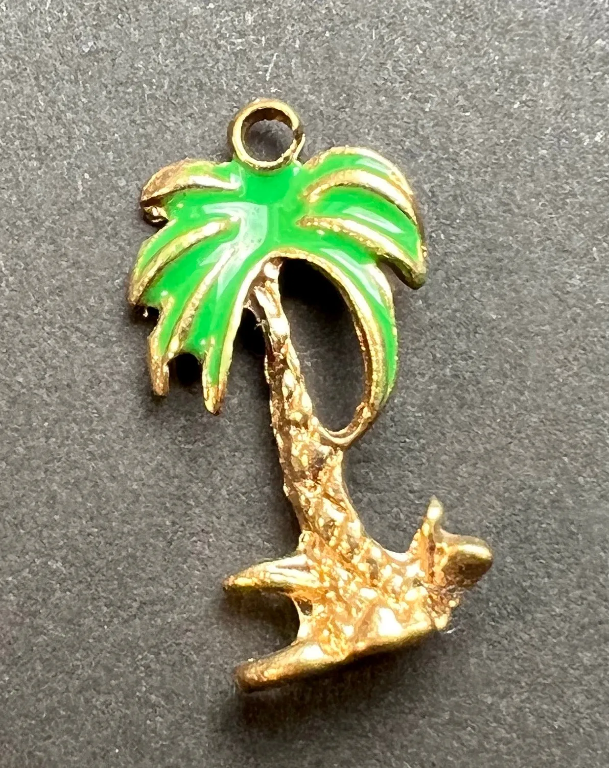 Choice of Enamel Palm Tree Charm / Pendants