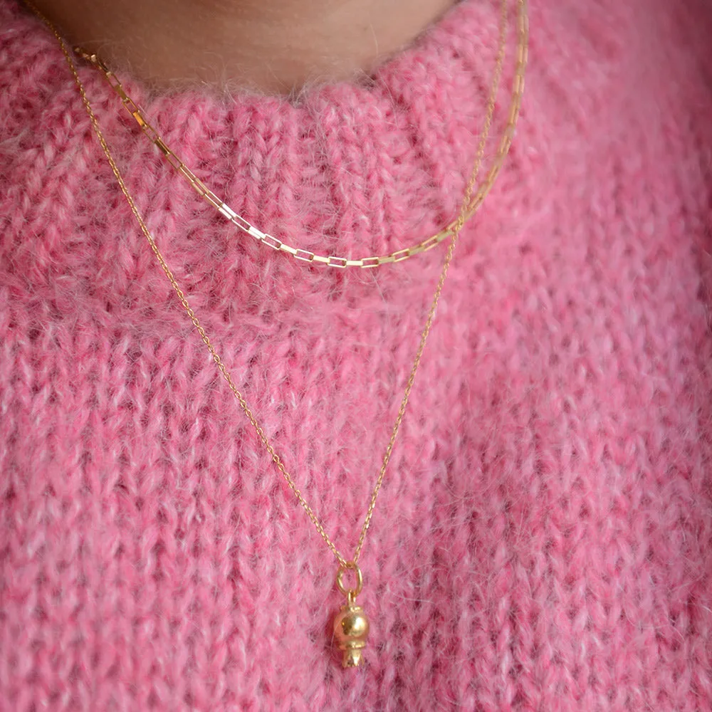 Chunky Chain Necklace in Gold