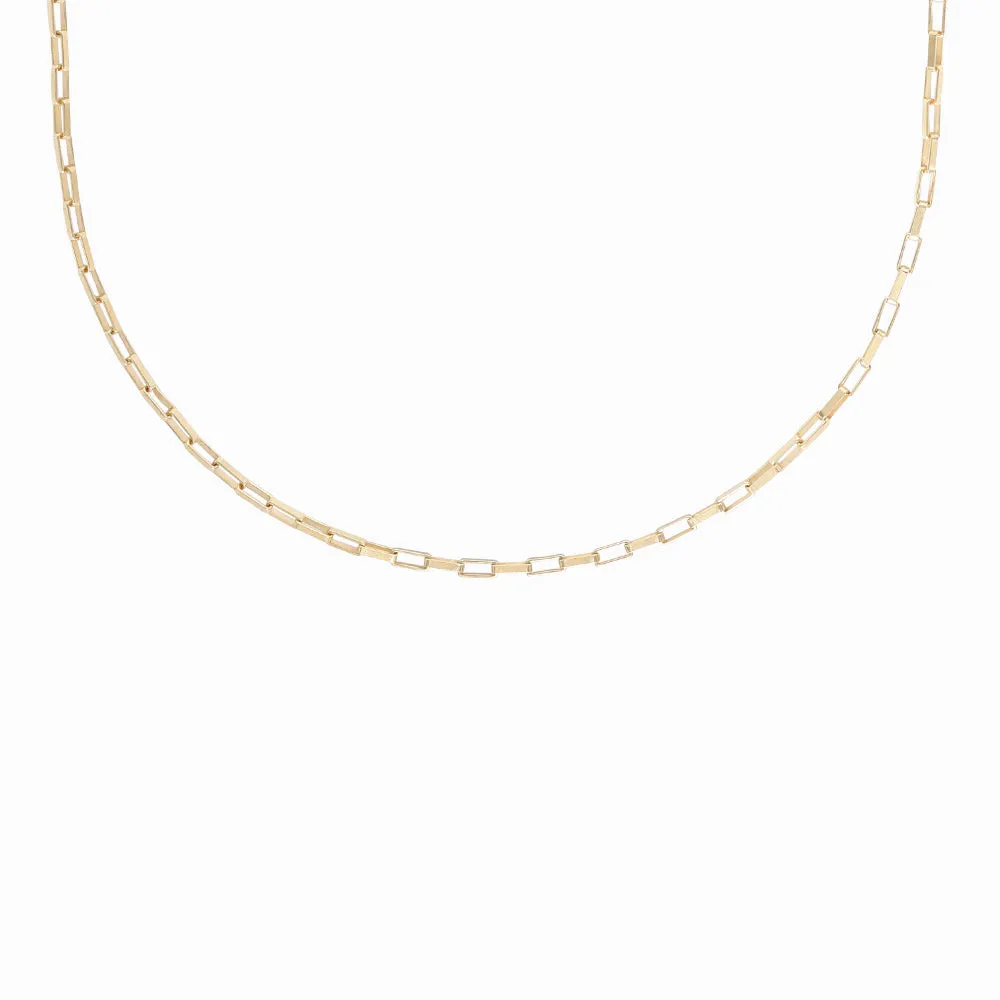 Chunky Chain Necklace in Gold