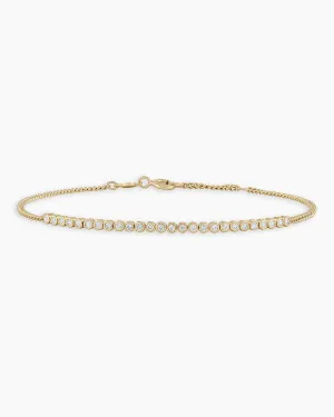 Classic Diamond Row Bracelet