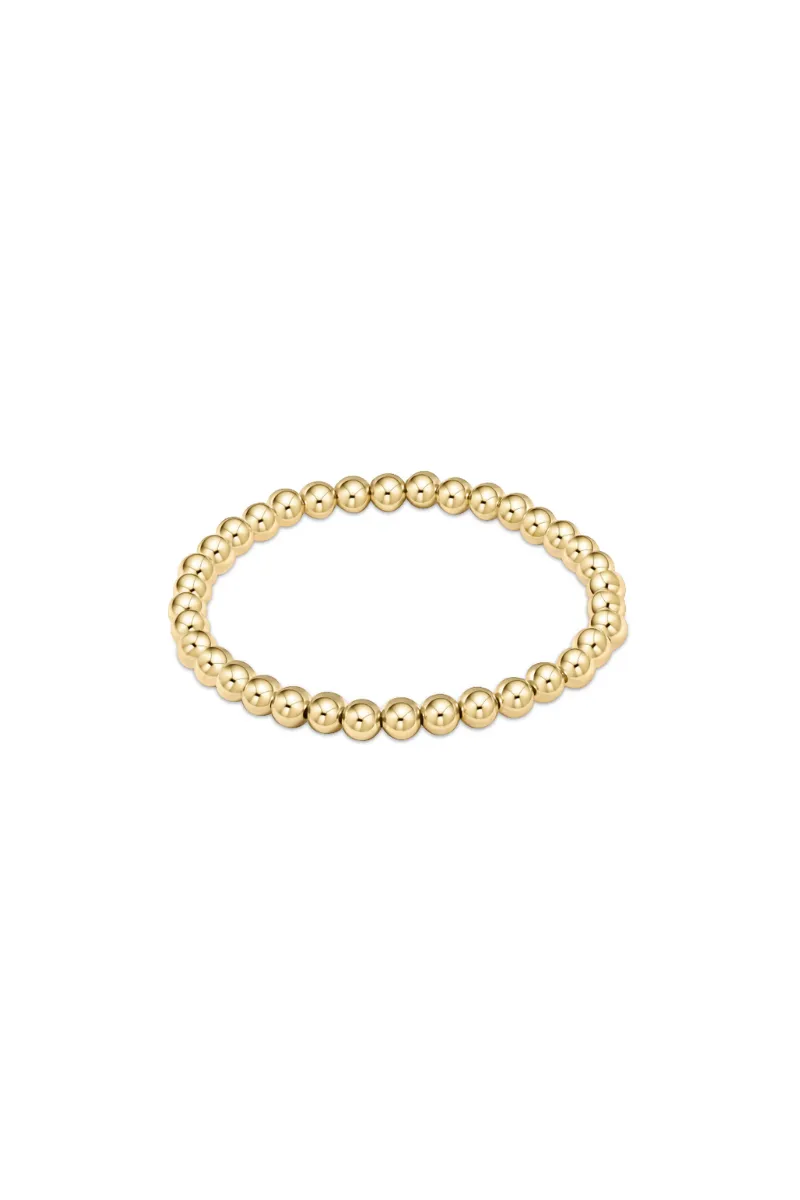 Classic Gold 5mm Bead Bracelet