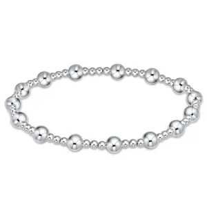 Classic Sincerity Pattern 5mm Bracelet Sterling