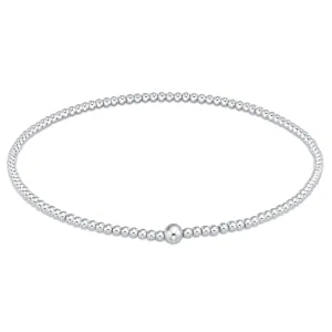 Classic Sterling 2mm Bead Bangle