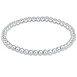 classic sterling 4mm bead bracelet by enewton