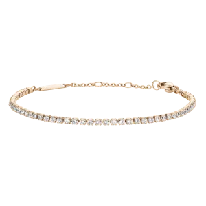 Classic Tennis Bracelet Rose Gold