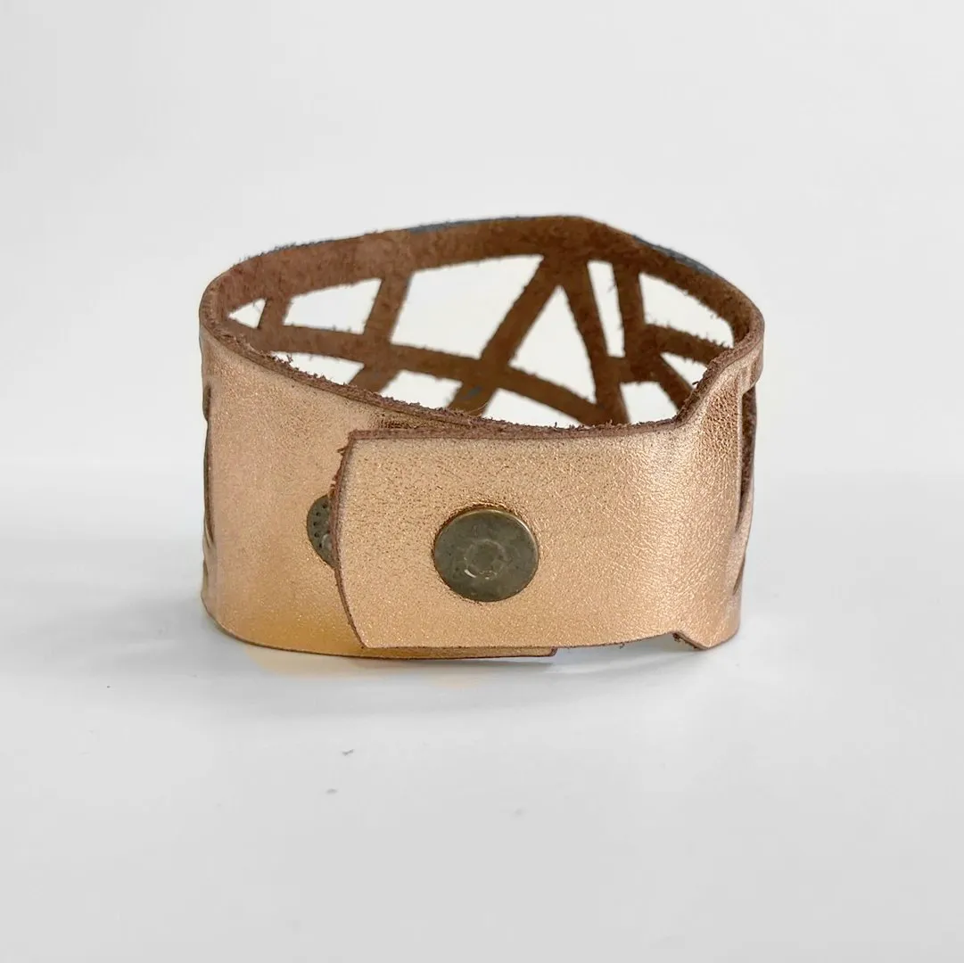 Cutout Leather Band - Barcelona Design