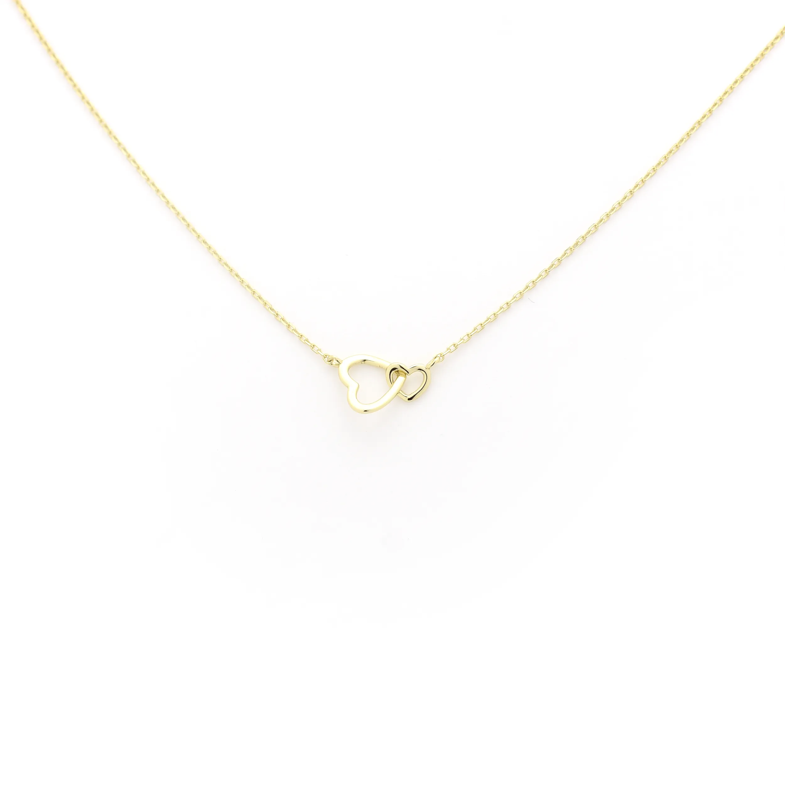 Double Heart Necklace