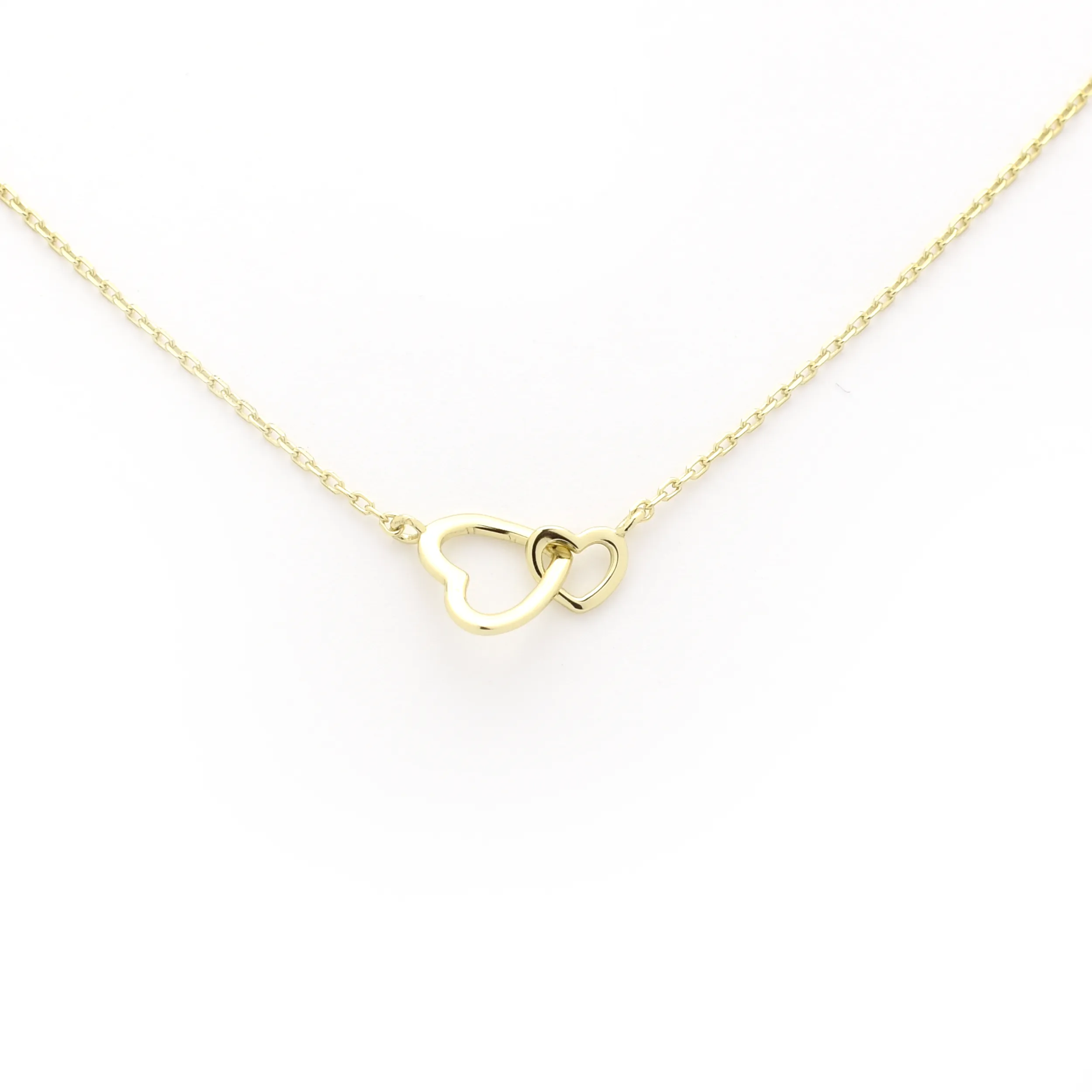 Double Heart Necklace