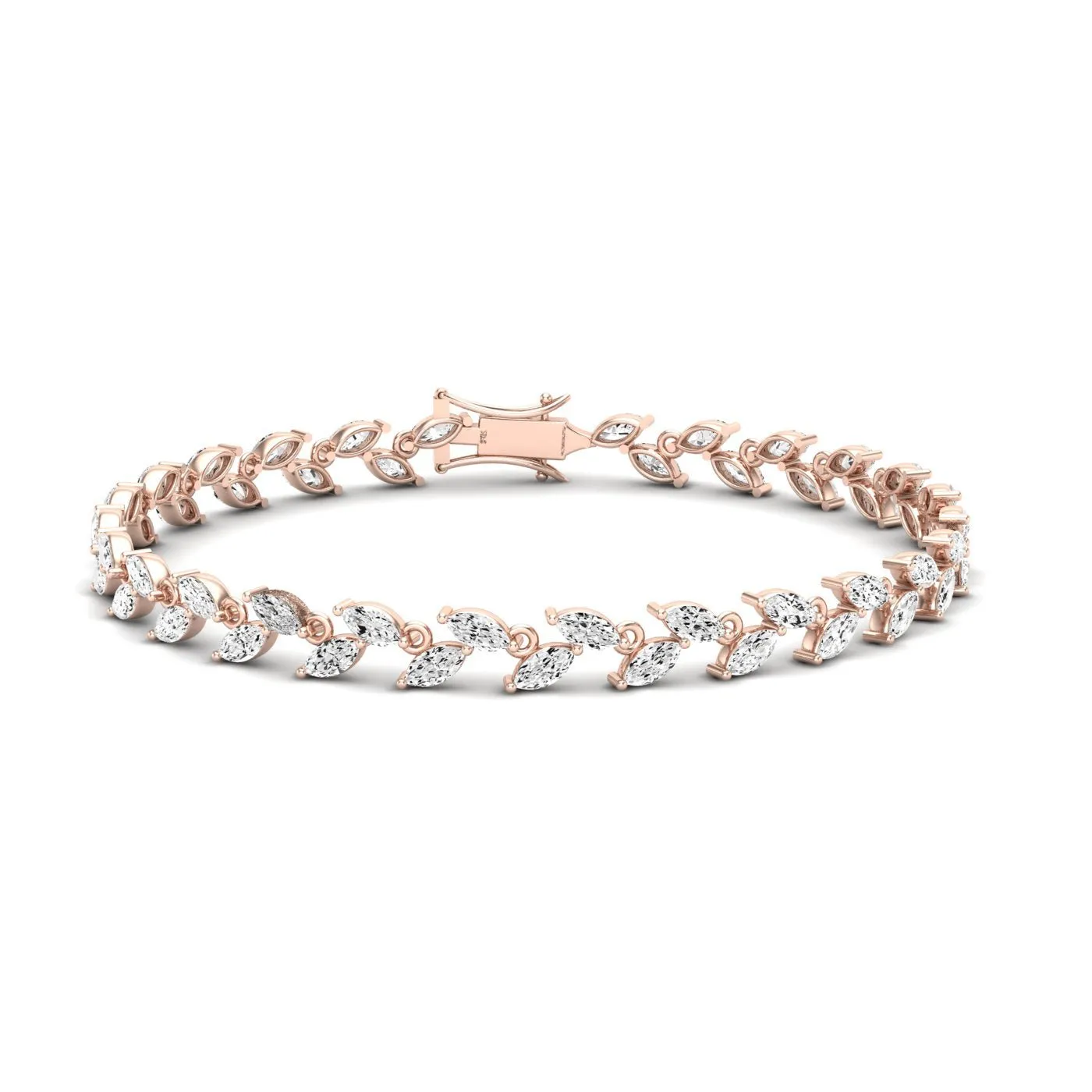 Edina Classic Marquise Moissanite Bracelet