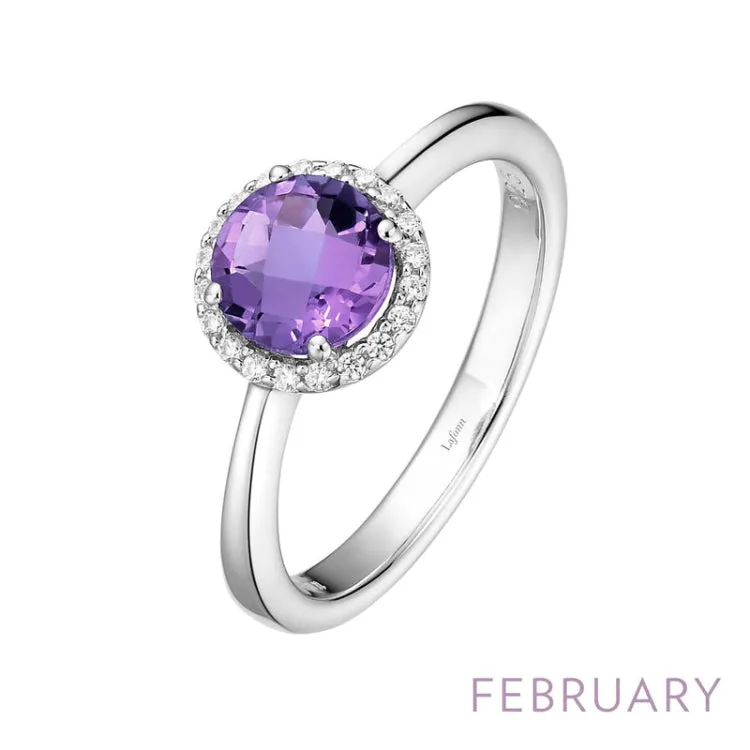 February Birthstone Ring