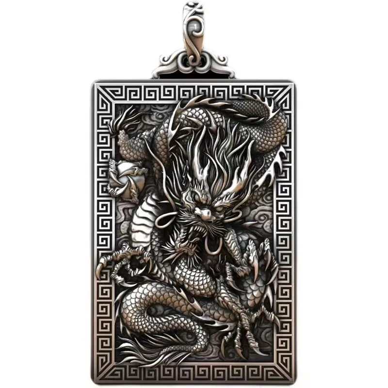 Flying Dragon Spin Dragon Pendant