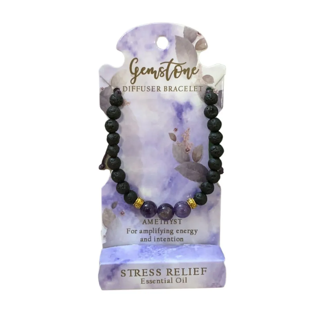 Gemstone Diffuser Bracelet Essential Oil