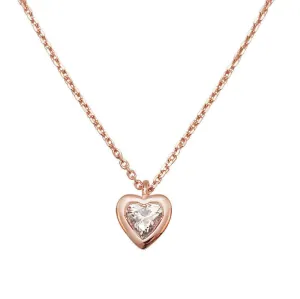 Heart Diamond Pendant Necklace