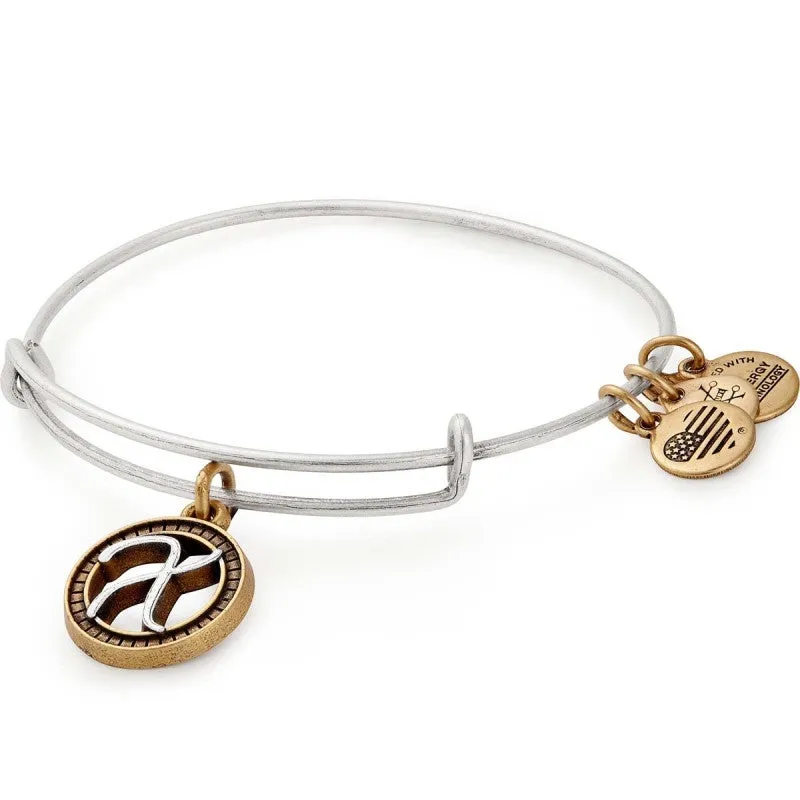 Initial Two Tone Bracelet Collection