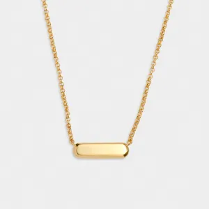 Katie Loxton 'With Love' Waterproof Signet Necklace