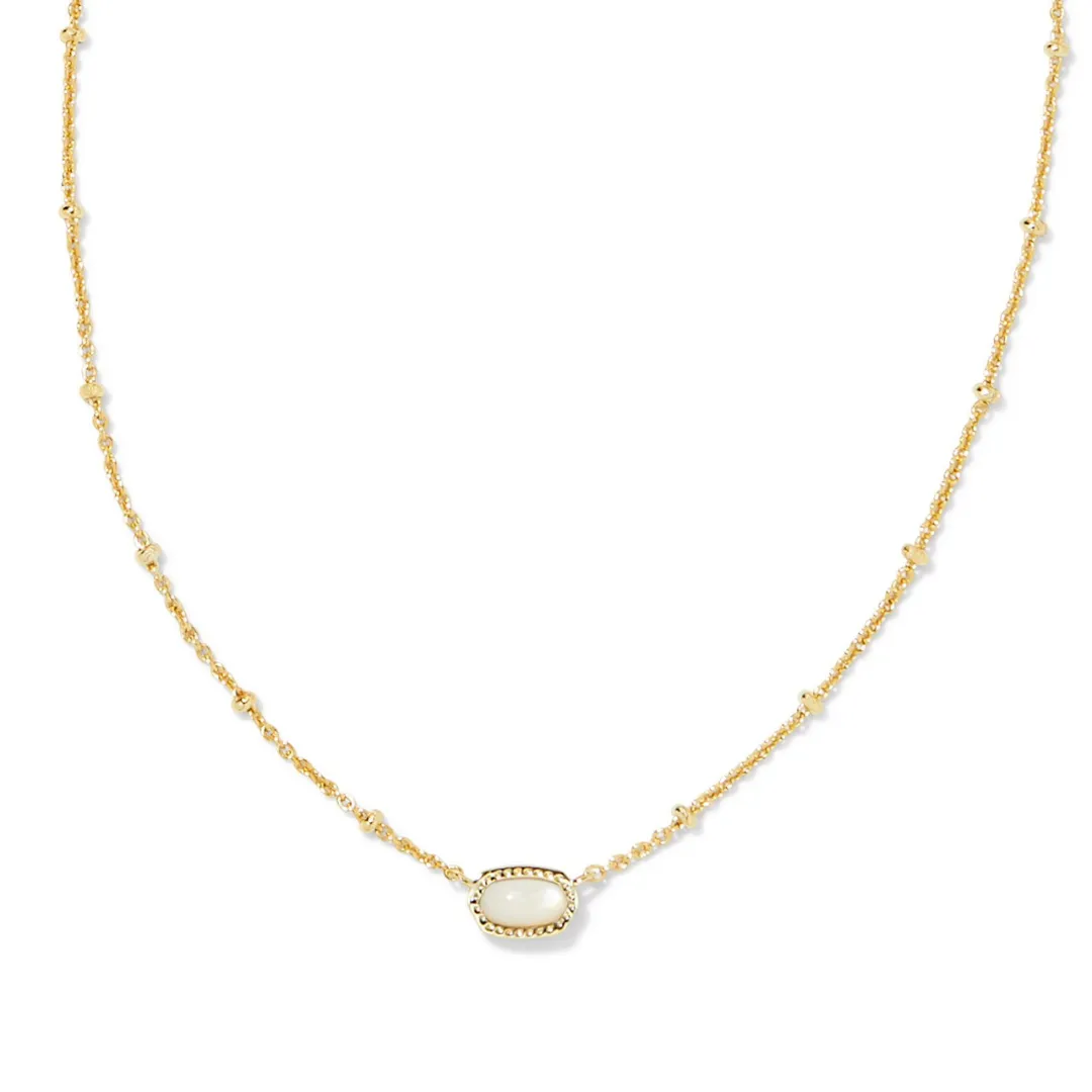 Kendra Scott Mini Elisa Necklace - Gold