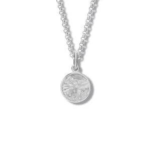 Le Ski Necklace Pendant Silver