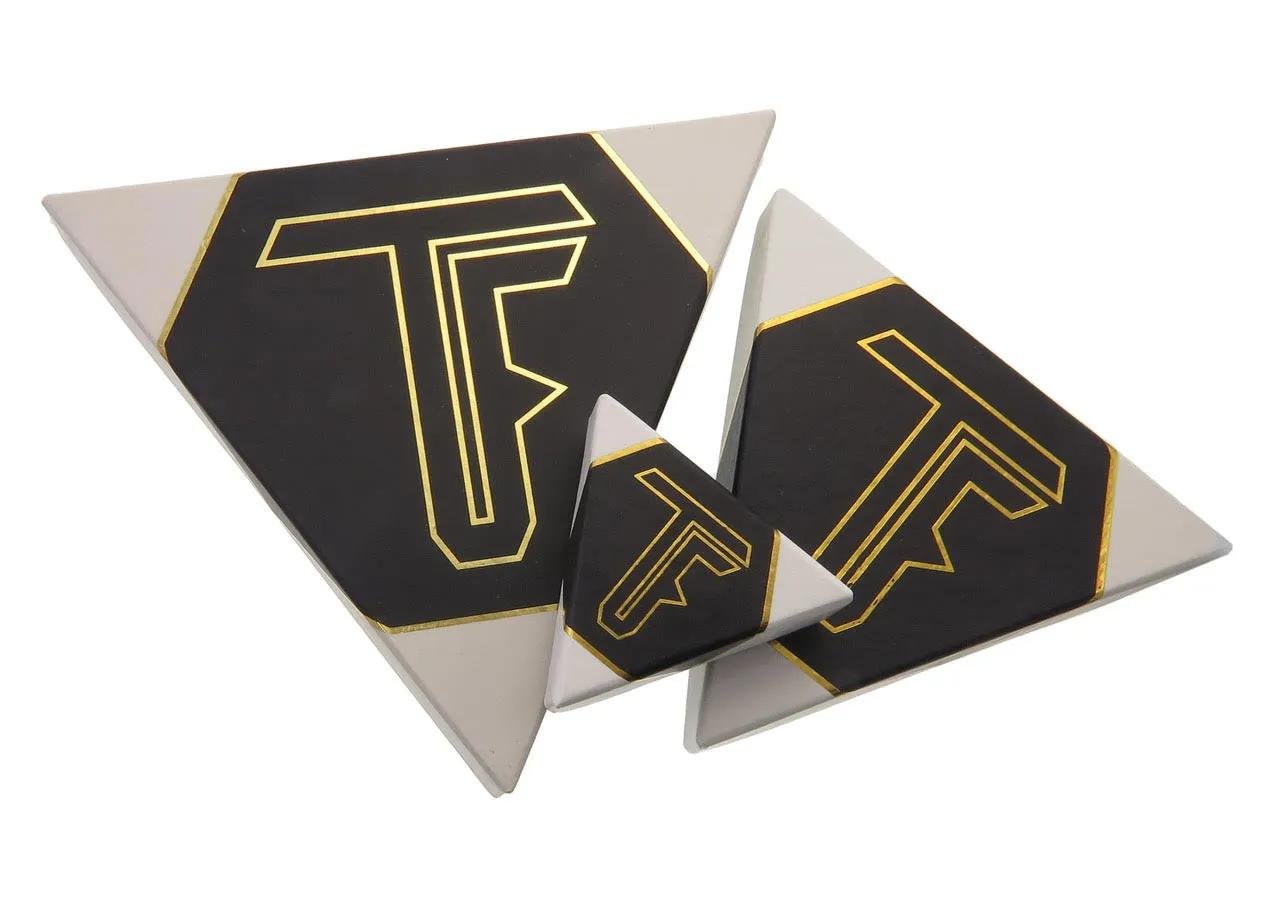 MINI FAN HOOPS - GOLD