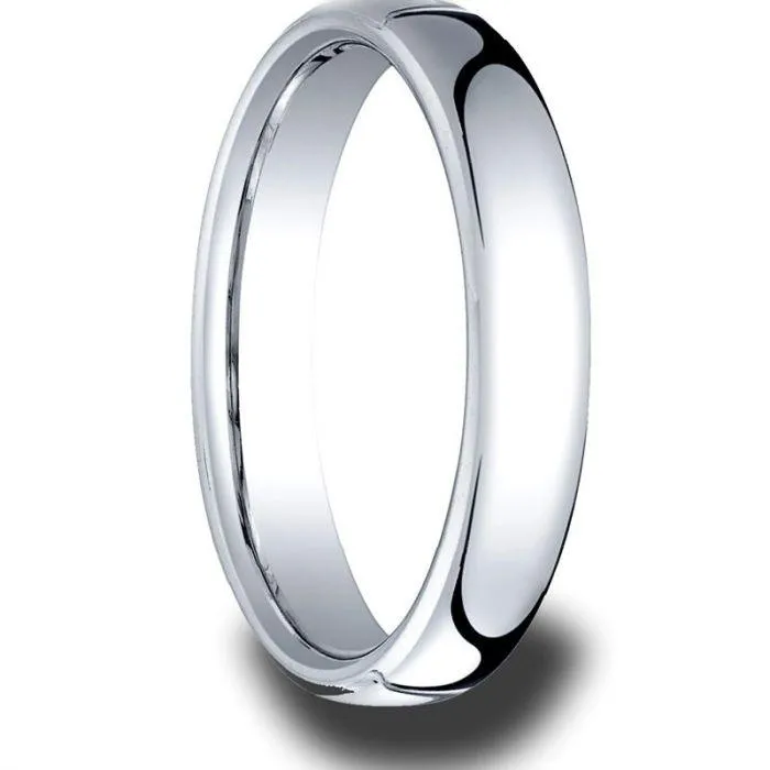 MONTGOMERY Benchmark Euro Domed Cobalt Chrome Ring - 4.5 mm