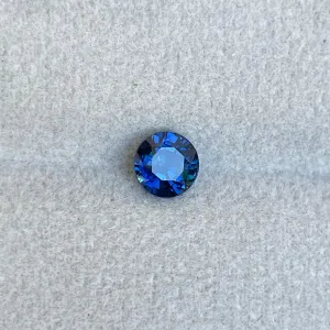 Natural Blue sapphire Round cut, Florida Keys Blue sapphire 1.10 crt