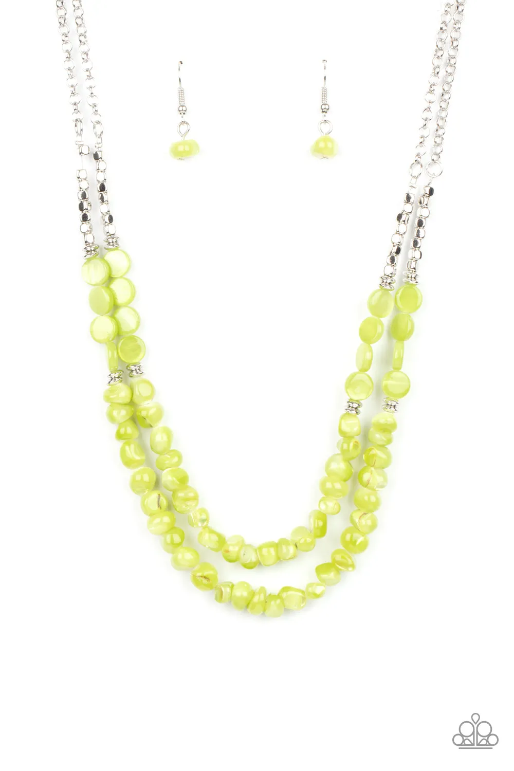 Necklaces Staycation Status - Green N337