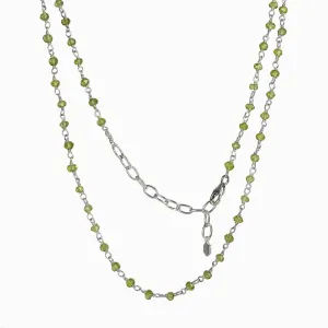 Peridot Beaded Necklace