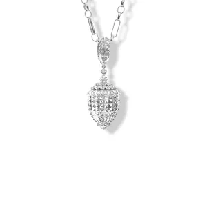 Pina Necklace Pendant White Gold - Diamond