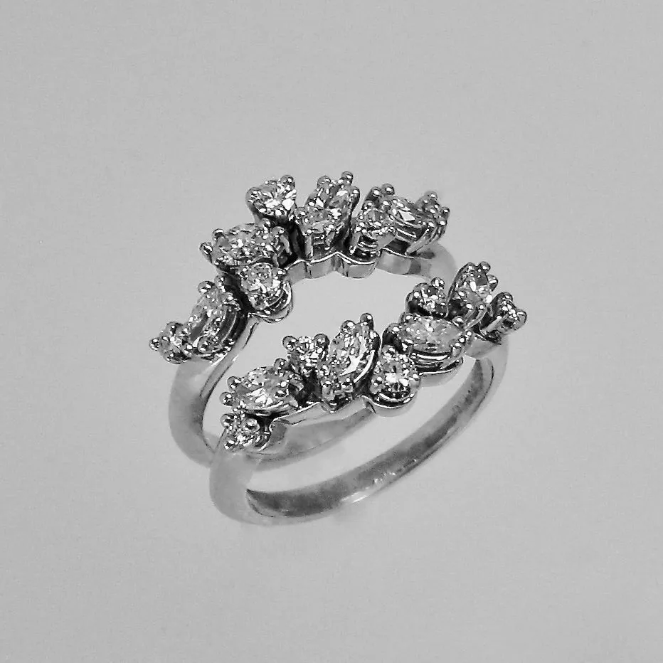 Platinum and Diamond Guard Rings