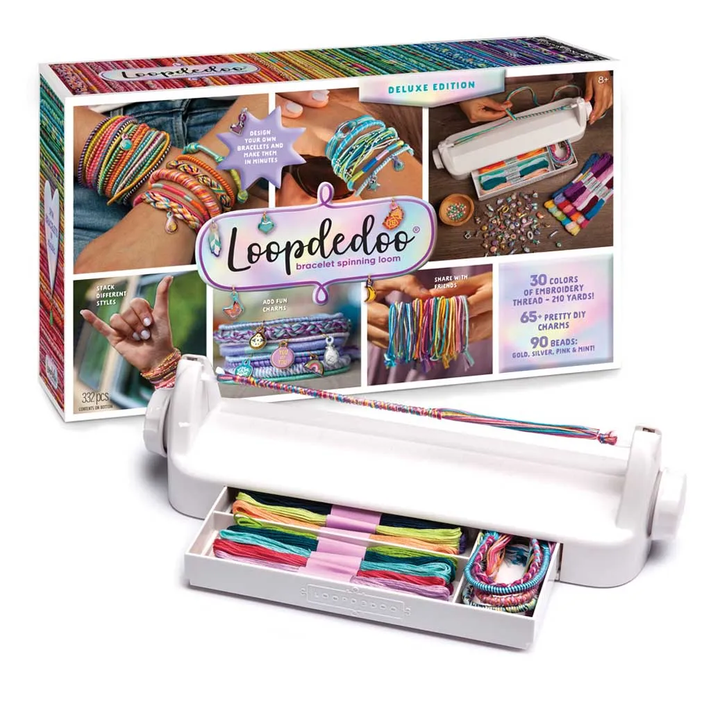 Play Monster Loopdedoo Bracelet Spinning Loom Deluxe Edition