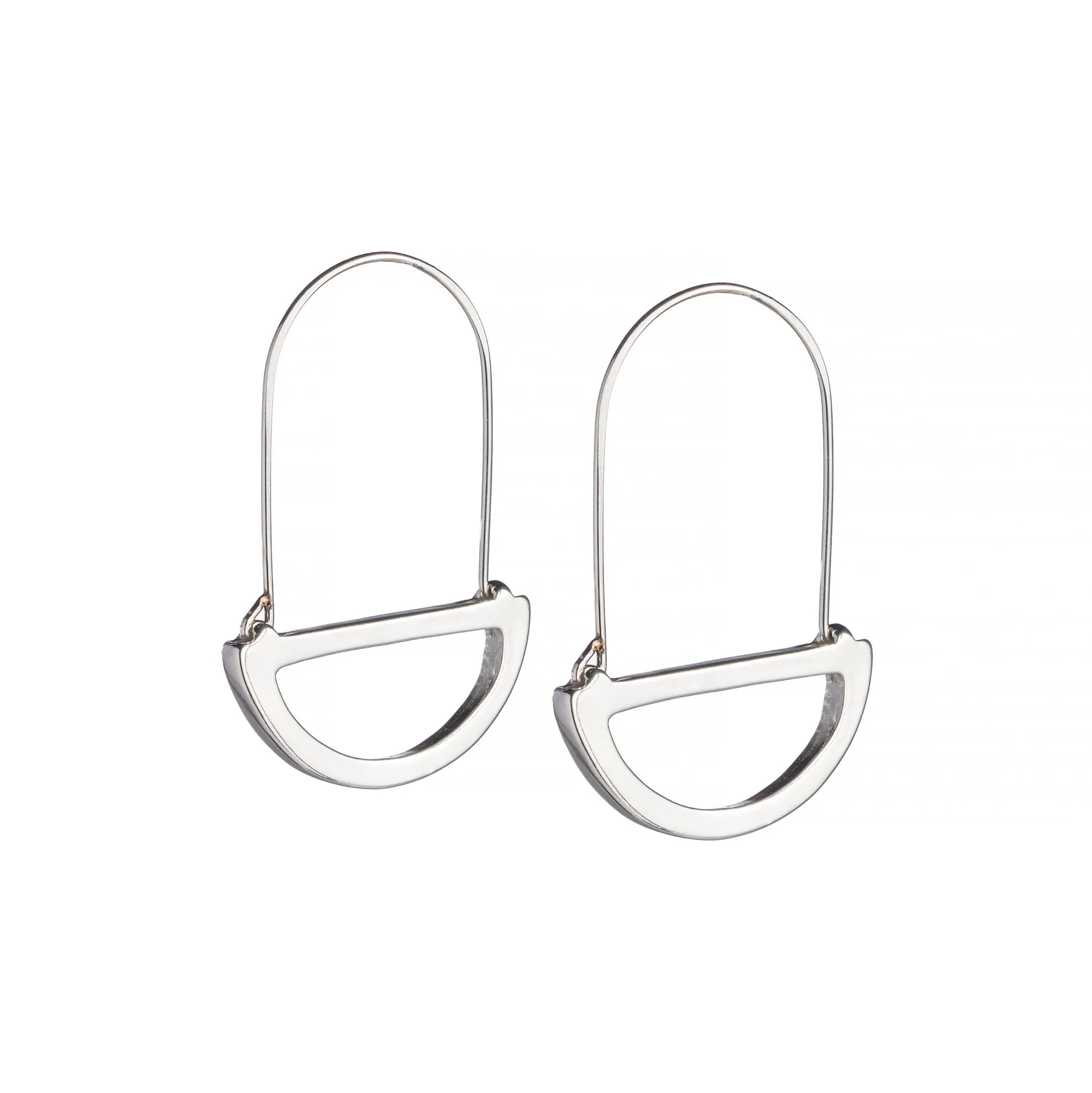 Recast Spina hoop earrings