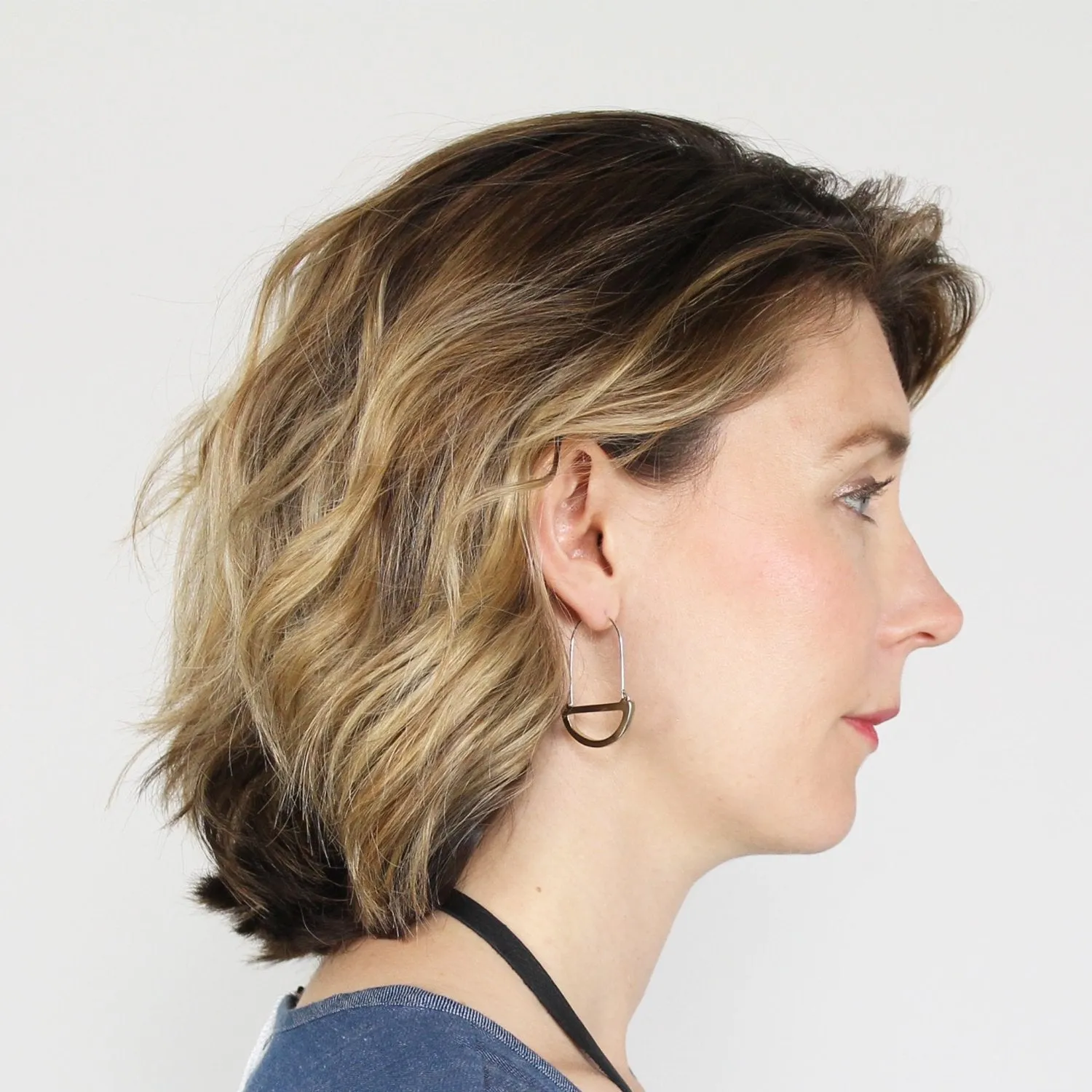 Recast Spina hoop earrings