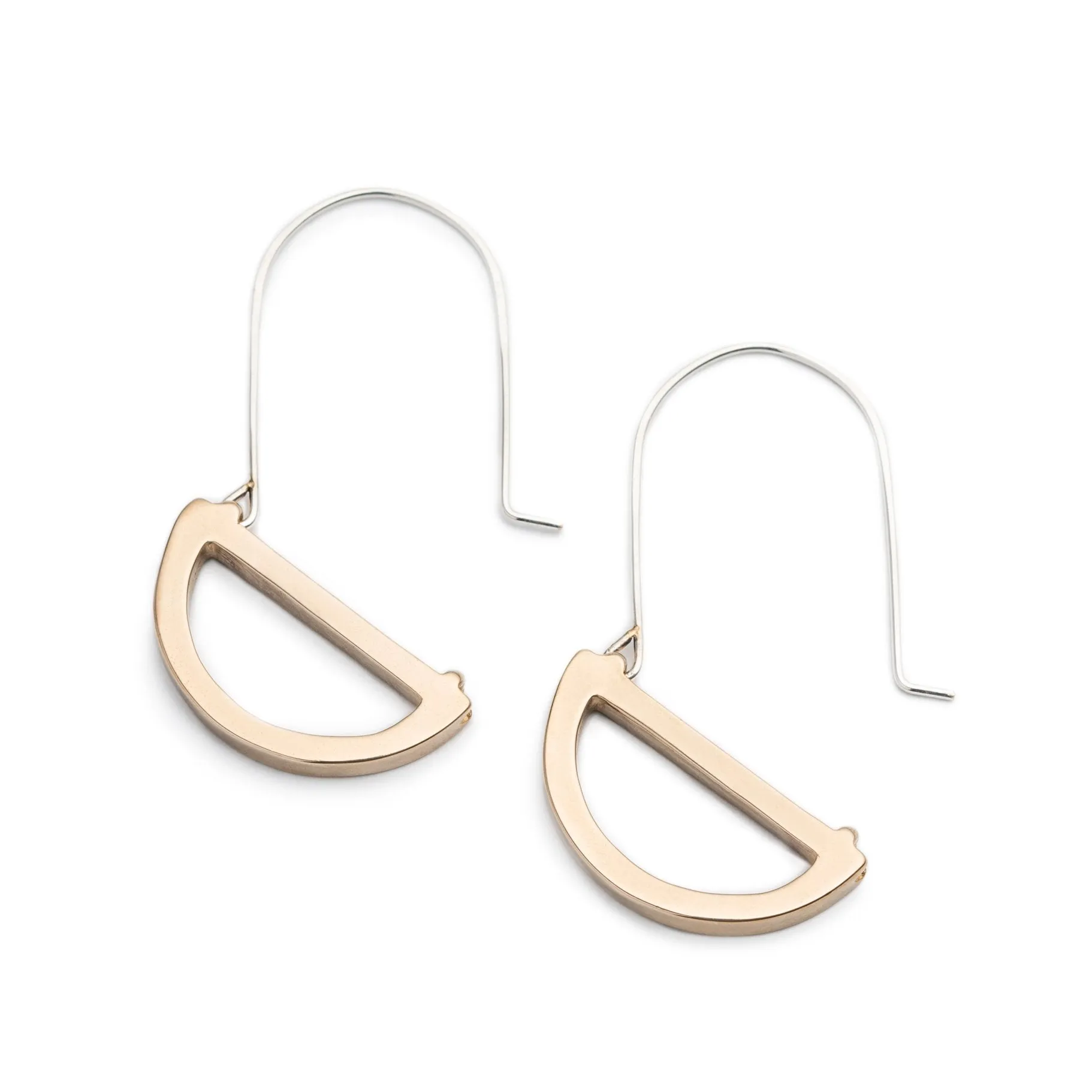 Recast Spina hoop earrings