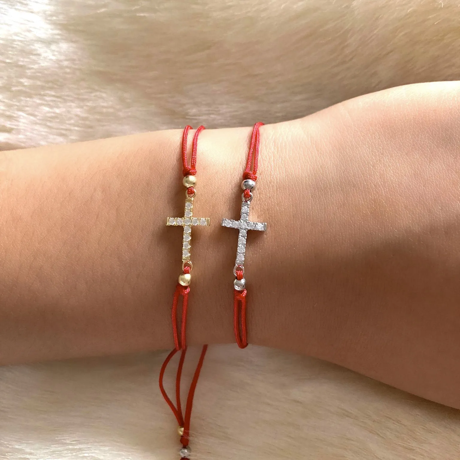 Red String Eye Bracelet