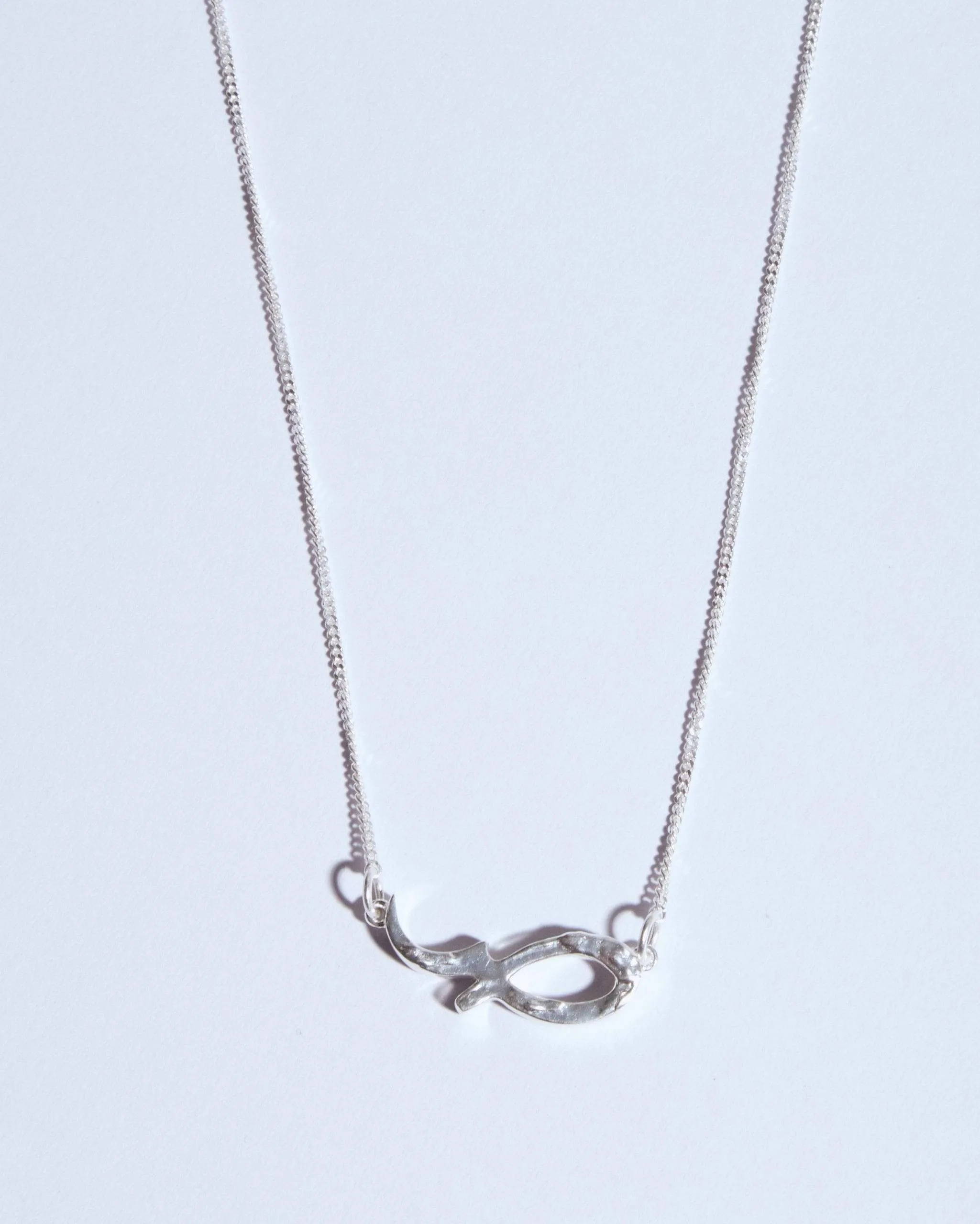 Sabr Silver Necklace