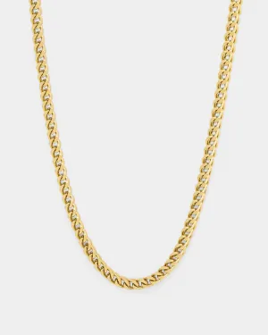 Saint Morta 4mm Franco Chain Gold