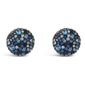 Sapphire & Blue Topaz Earrings