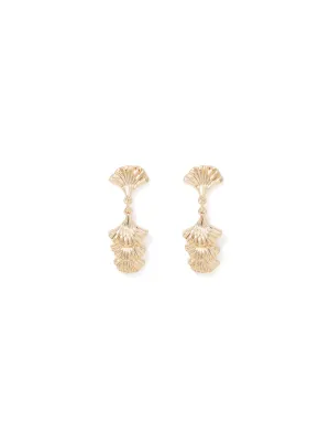 Silas Dainty Shell Drop Earrings