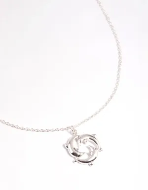 Silver Dolphin Necklace