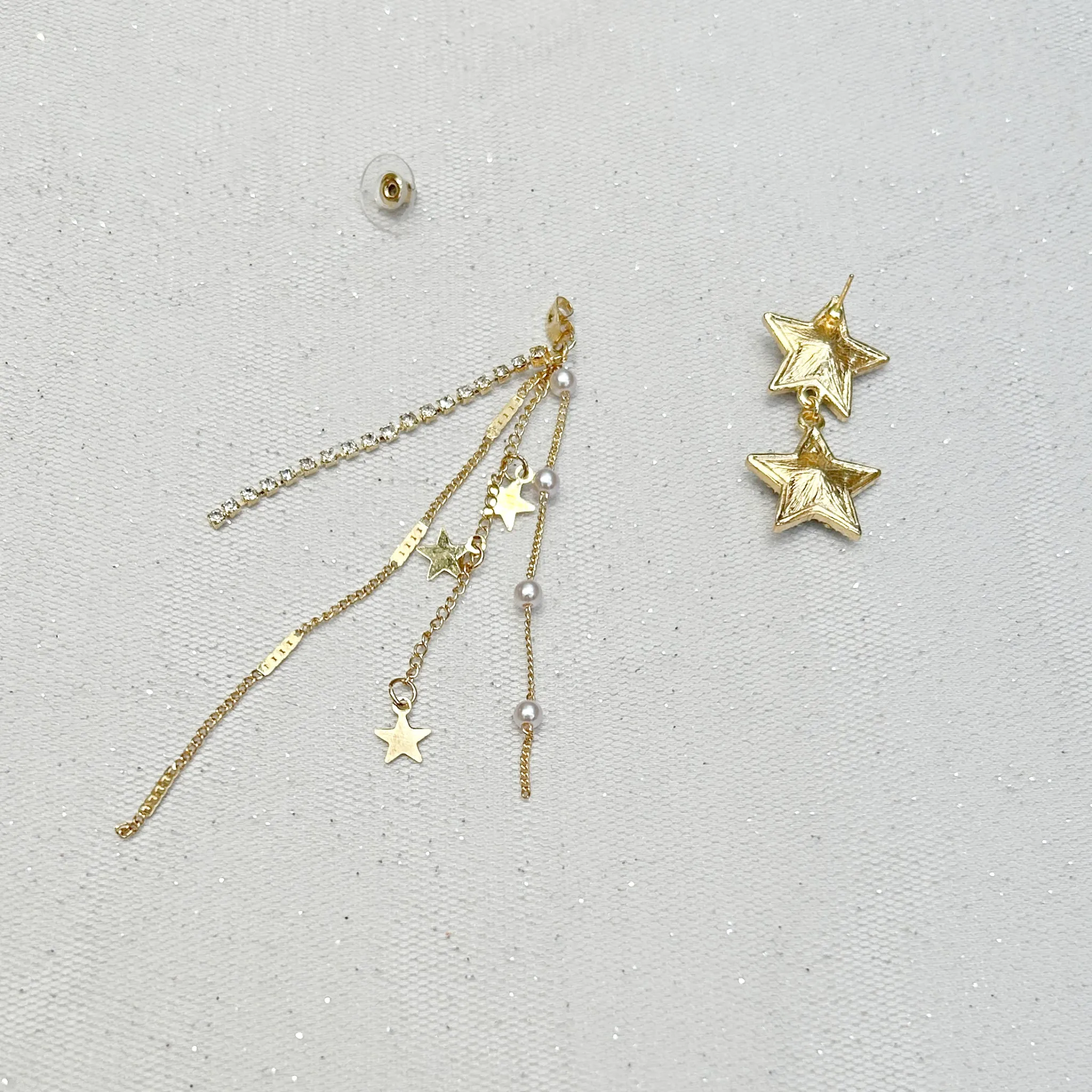 Star Earrings Gold Earrings