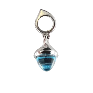 Swiss-Topaz Flamenco Pendant